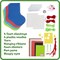 Christmas Crafts - Create Your Own Christmas Stockings - Foam - Set of 4 - Christmas Decorations for Home - All Materials Included